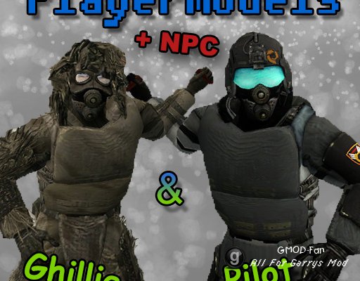 Ghillie & Pilot Playermodels
