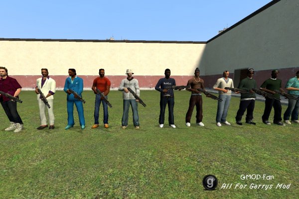 GTA NPC's and Player Models