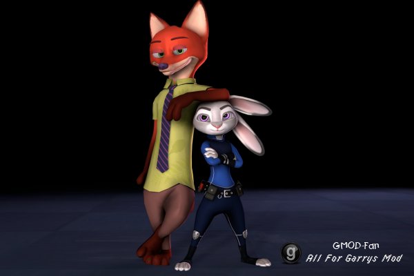 Zootopia: Nick and Judy P.M. and Ragdoll
