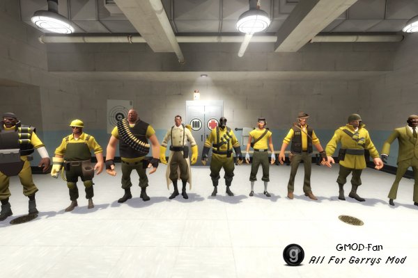 TF2 YLW and GRN Teams