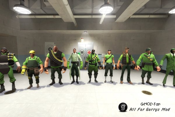TF2 YLW and GRN Teams