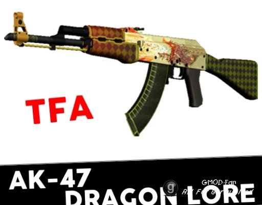 [TFA] CS:GO AK-47 Dragon Lore