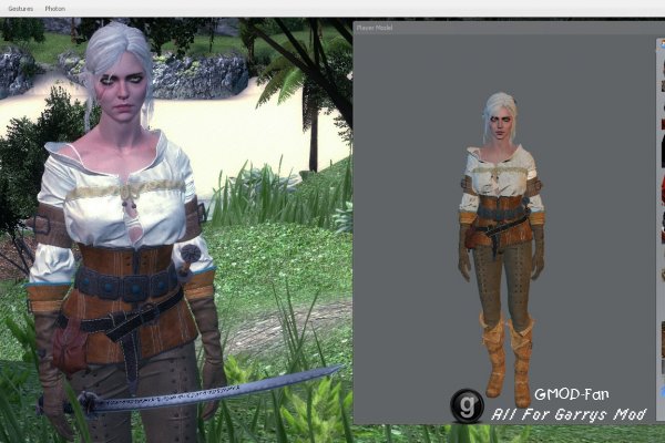 The Witcher 3: Wild Hunt - Ciri (NPC & Playermodel)