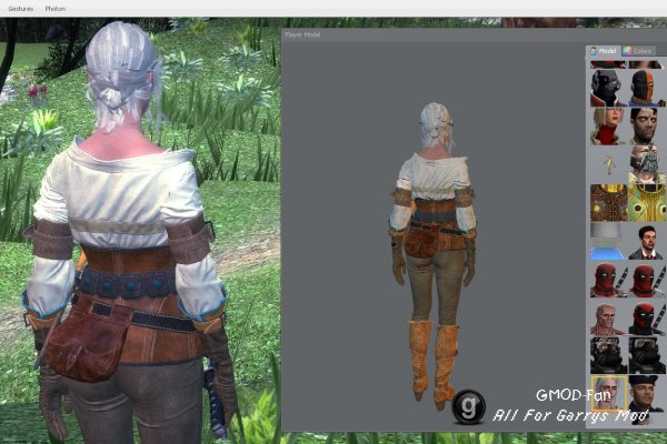 The Witcher 3: Wild Hunt - Ciri (NPC & Playermodel)