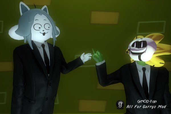 FloweySuit! Flowey with a Suit (PlayerModel & NPC)