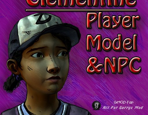 The Walking Dead - Clementine (Player Model & NPC)