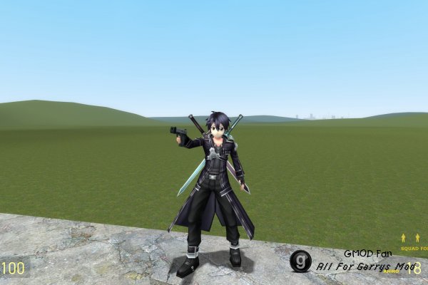 Kirito Playermodel & NPC