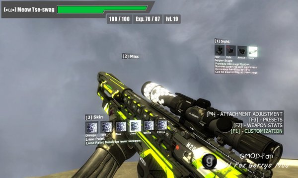 Crysis Attachment Pack