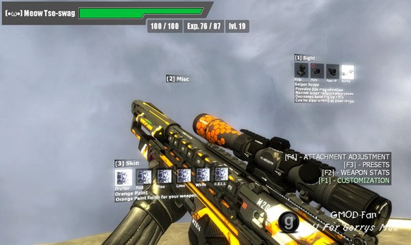 Crysis Attachment Pack