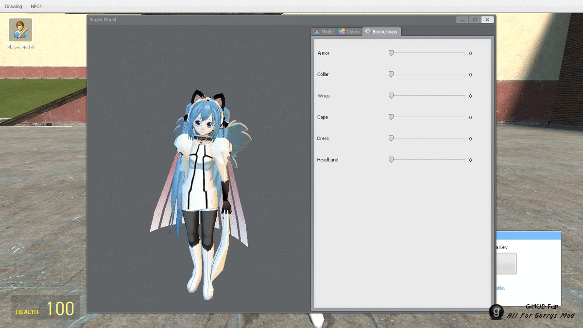 Nymph Playermodel