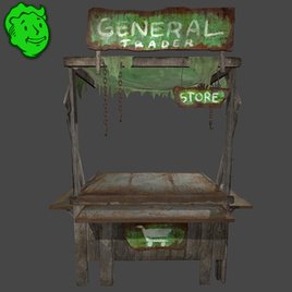 Fallout 4 - Vendor Stand Props