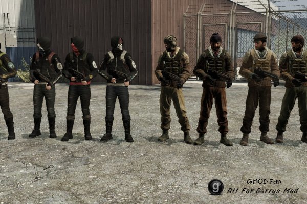 Counter Strike: Global Offensive T Playermodels and NPCs