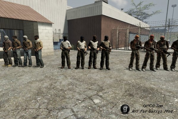 Counter Strike: Global Offensive T Playermodels and NPCs