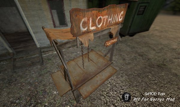 Fallout 4 - Vendor Stand Props