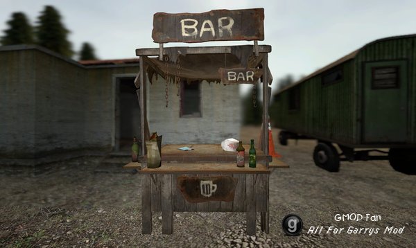 Fallout 4 - Vendor Stand Props