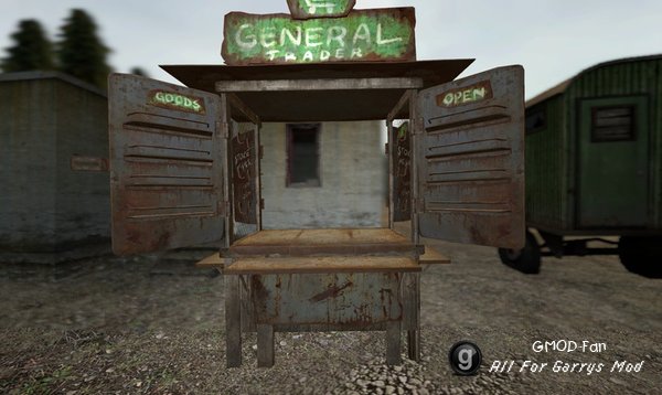 Fallout 4 - Vendor Stand Props