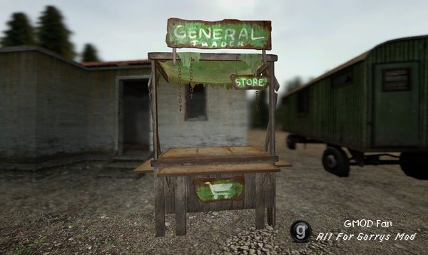 Fallout 4 - Vendor Stand Props