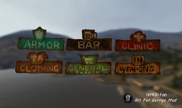 Fallout 4 - Vendor Stand Props
