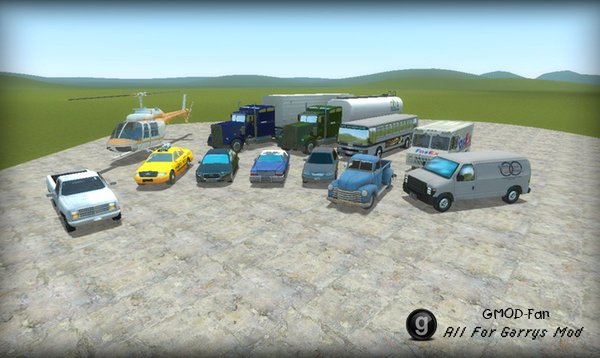 No More Room In Hell Vehicle Model pack.