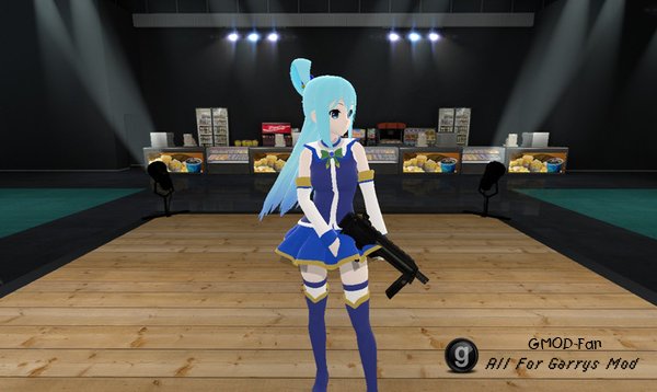 Konosuba Aqua Playermodel/NPC