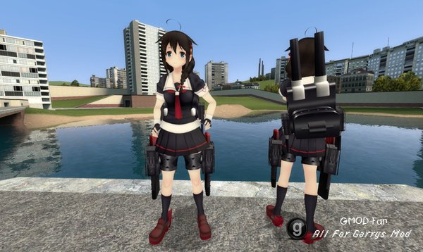 Shigure (Kancolle) Playermodel and NPC