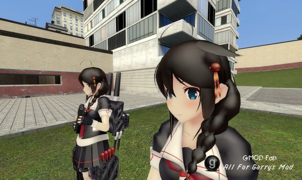 Shigure (Kancolle) Playermodel and NPC