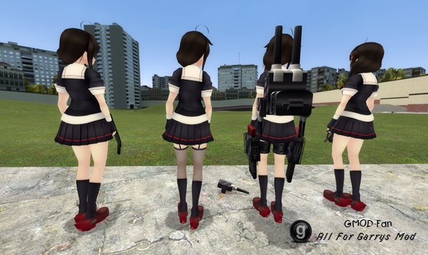 Shigure (Kancolle) Playermodel and NPC