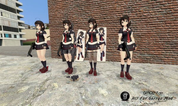 Shigure (Kancolle) Playermodel and NPC