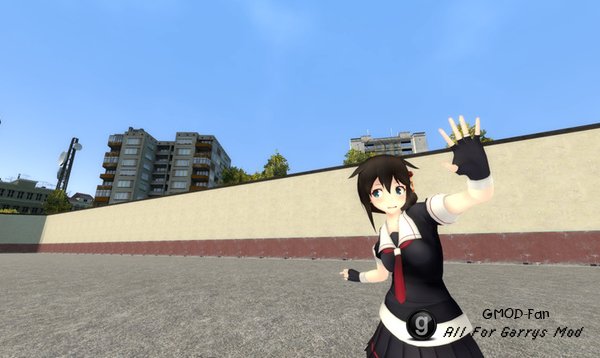 Shigure (Kancolle) Playermodel and NPC