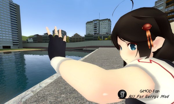 Shigure (Kancolle) Playermodel and NPC