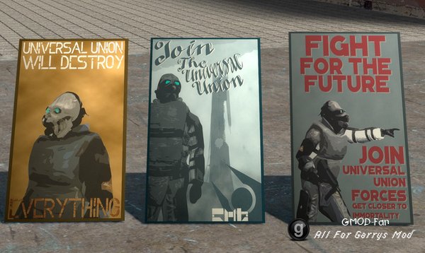Combine&Anti Combine Propaganda Posters