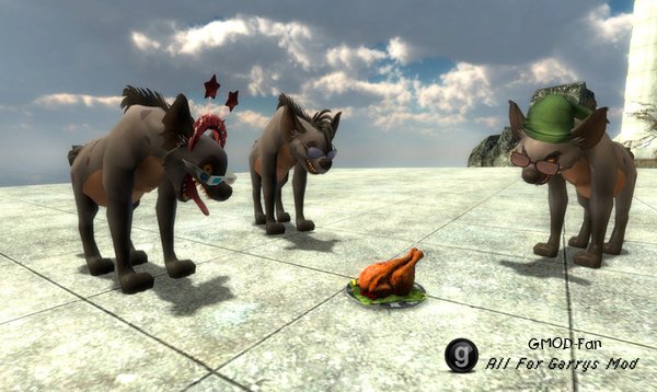 The Lion King - Hyena Playermodels and Ragdolls