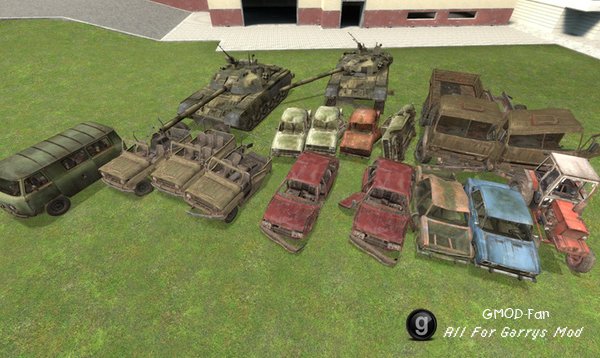 Survarium Vehicle Props Pack
