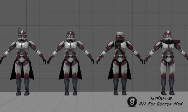 42nd Assault Corps Clone Playermodels