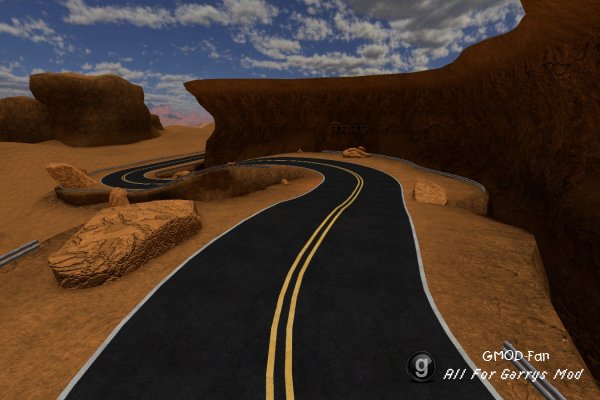 SligWolf's Desert RaceMap