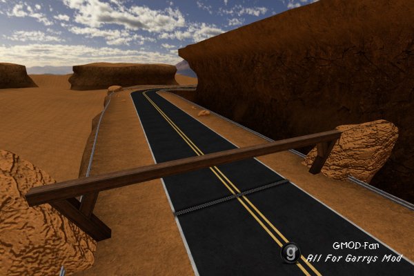 SligWolf's Desert RaceMap