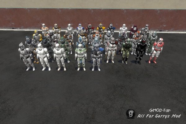 Star Wars Clone Troopers SNPCS