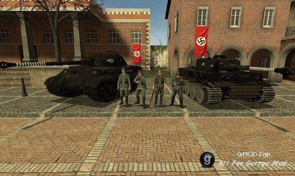 [VJ] Military SNPC - German WW2 Tiger tanks and Italian Blackshirts