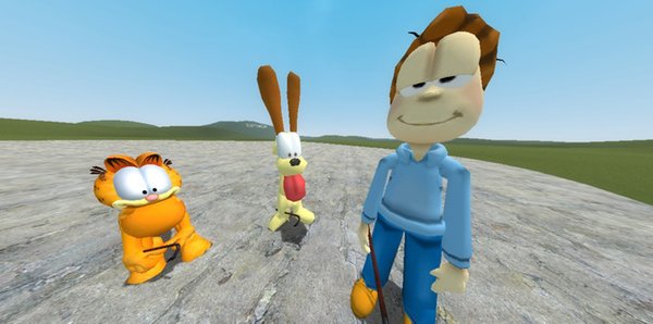 Garfield Player Models + NPC's