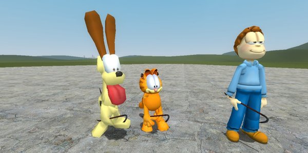 Garfield Player Models + NPC's