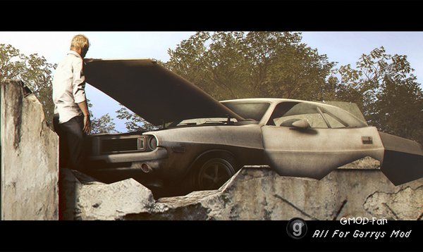 Resident Evil 7 - Dodge Challenger