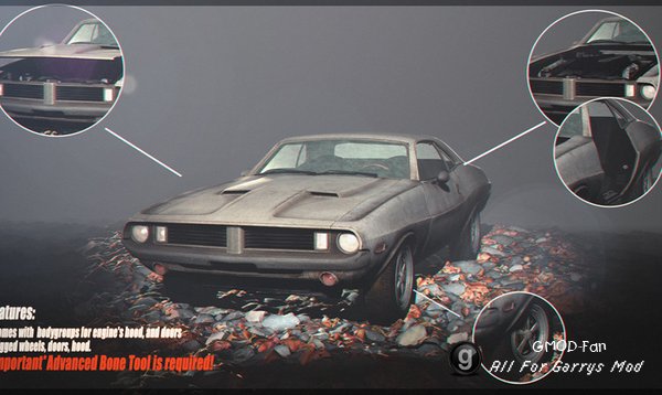 Resident Evil 7 - Dodge Challenger
