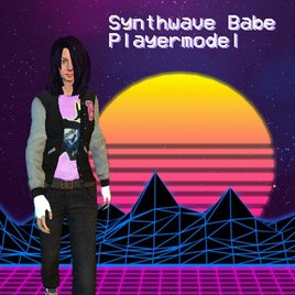 Synthwave Babe Playermodel