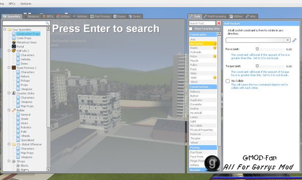 Tool Search & Favorites