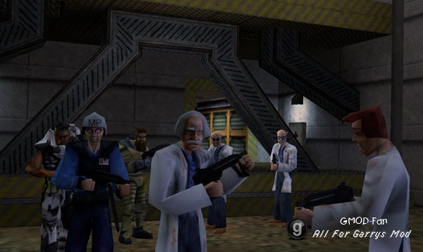 Оружие и плеермодели из Half-Life: Alpha