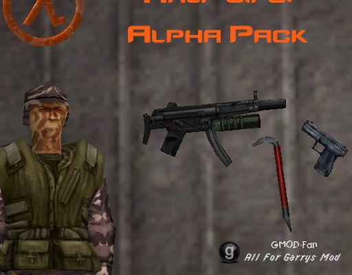 Оружие и плеермодели из Half-Life: Alpha