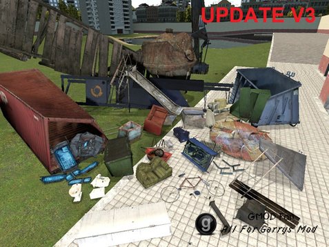 NS Разрушаемые пропы EXP (Custom Breakable Props)