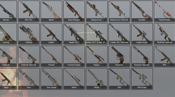 Metro: Last Light Weapons