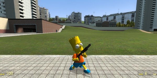 The Simpsons - Bart and Lisa Player Models + NPC's