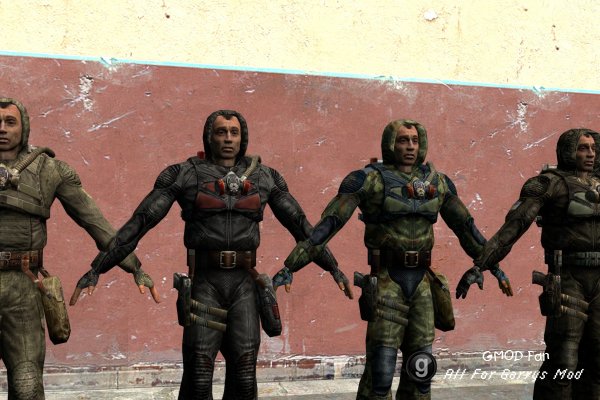 S.T.A.L.K.E.R. Strelok Sunrise (PM & NPC)